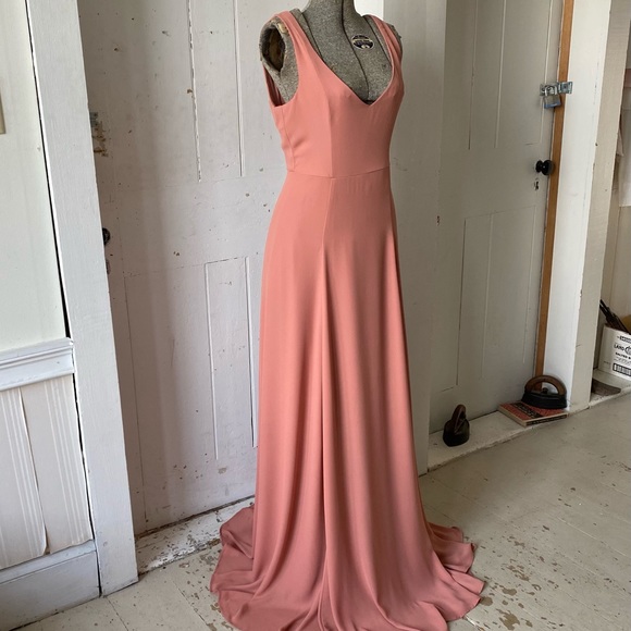Show Me Your MuMu Jenn Maxi Formal Dress Rustic Mauve - Picture 6 of 13